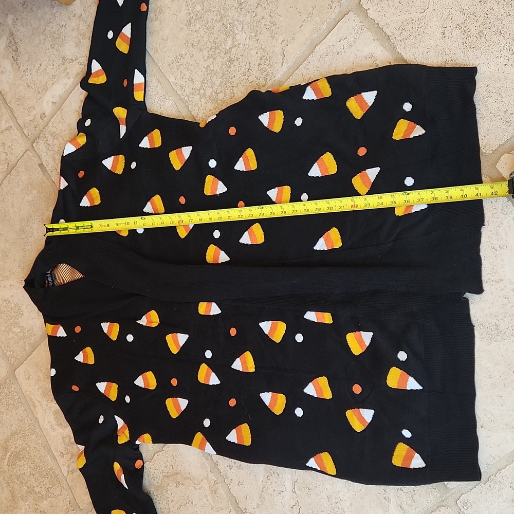 Backstitch Bruja Candy Corn Sweater Size 3X - Picture 13 of 15